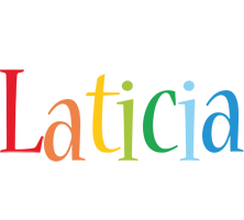 Laticia birthday logo