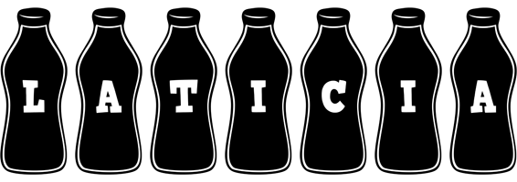 Laticia bottle logo