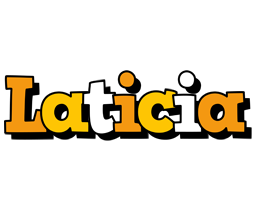 Laticia cartoon logo