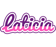 Laticia cheerful logo