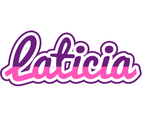 Laticia cheerful logo