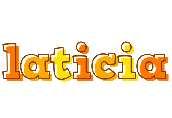 Laticia desert logo
