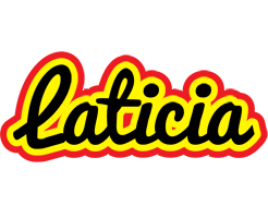 Laticia flaming logo