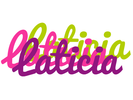 Laticia flowers logo
