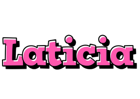 Laticia girlish logo