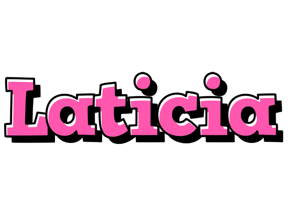 Laticia girlish logo