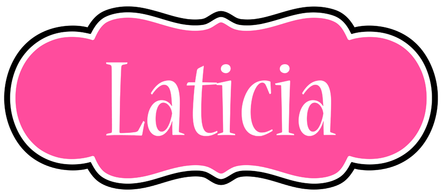 Laticia invitation logo