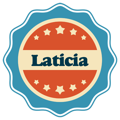 Laticia labels logo