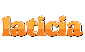 Laticia orange logo