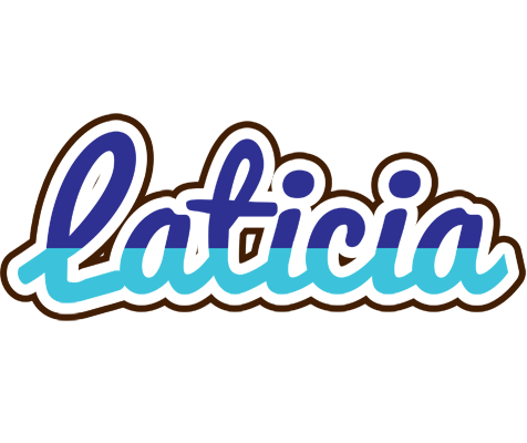Laticia raining logo