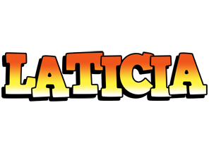 Laticia sunset logo