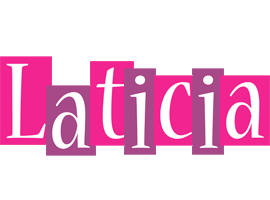 Laticia whine logo