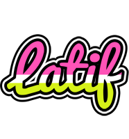 Latif candies logo