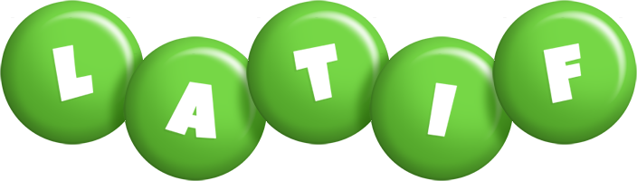 Latif candy-green logo