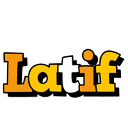 Latif cartoon logo