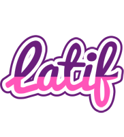 Latif cheerful logo