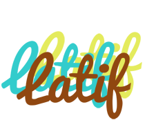 Latif cupcake logo