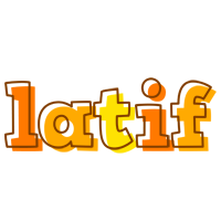 Latif desert logo