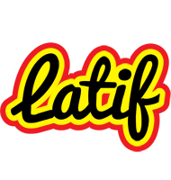 Latif flaming logo