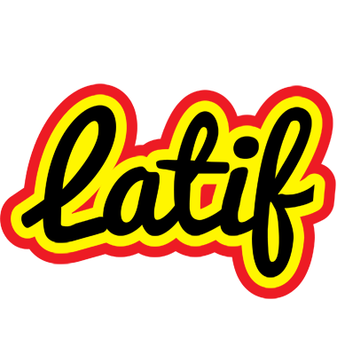 Latif flaming logo