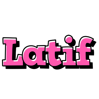 Latif girlish logo