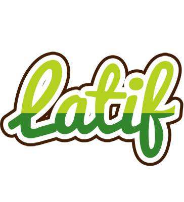 Latif golfing logo
