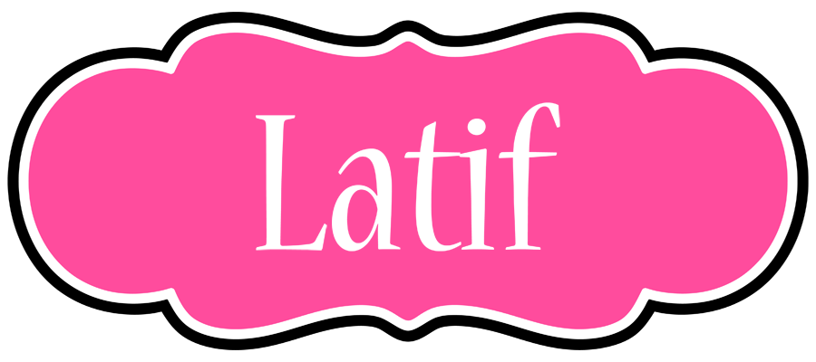 Latif invitation logo