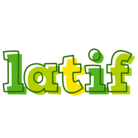 Latif juice logo