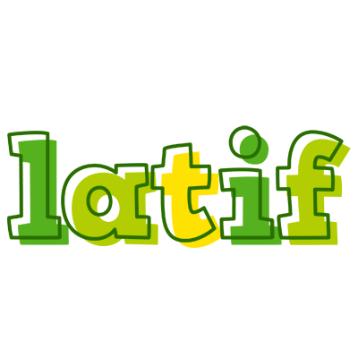 Latif juice logo