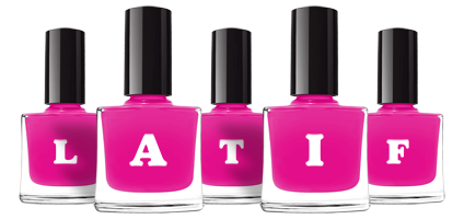 Latif nails logo