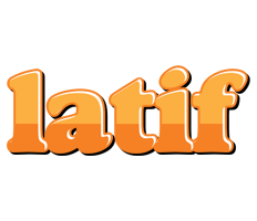 Latif orange logo