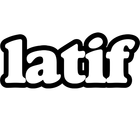 Latif panda logo