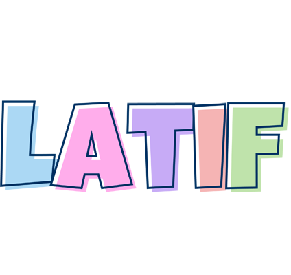 Latif pastel logo