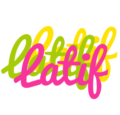 Latif sweets logo
