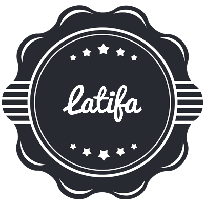 Latifa badge logo