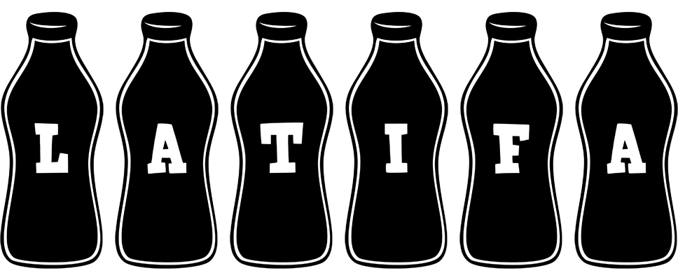 Latifa bottle logo