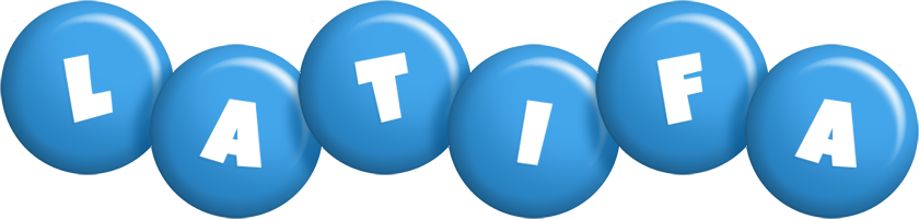 Latifa candy-blue logo