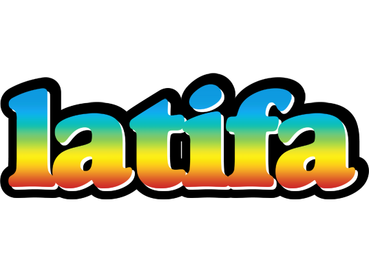 Latifa color logo