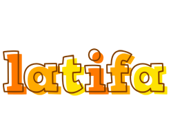 Latifa desert logo