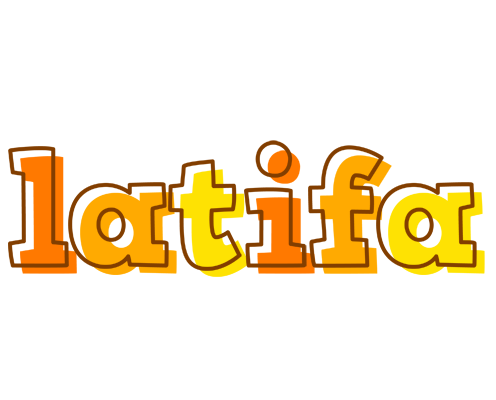 Latifa desert logo