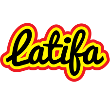 Latifa flaming logo