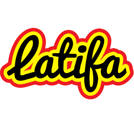 Latifa flaming logo