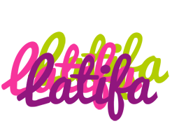 Latifa flowers logo