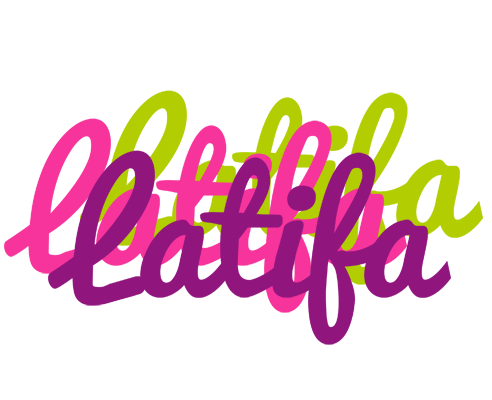 Latifa flowers logo
