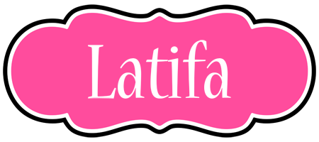 Latifa invitation logo