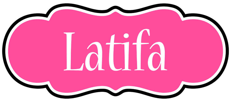 Latifa invitation logo