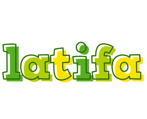 Latifa juice logo