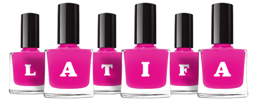 Latifa nails logo