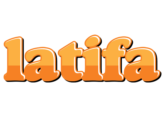 Latifa orange logo