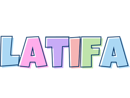 Latifa pastel logo